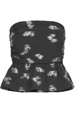 Baum und Pferdgarten Marie Tops Blouses Sleeveless Black