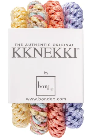 Bon Dep Kknekki Bundle 4Pcs Accessories Hair Accessories Scrunchies Multi/patterned