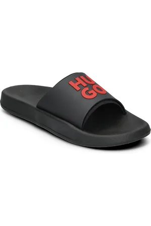HUGO BOSS Nil_Slid_Mdtpu_N Designers Summer Shoes Sandals Pool Sliders Black