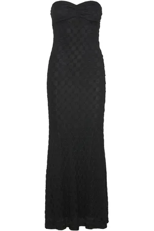 Bardot Adoni Strapless Midi Dress Maksimekko Juhlamekko Black