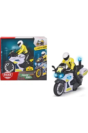 DICKIE TOYS Danish Yamaha Police Motorcycle Toys Toy Cars & Vehicles Toy Cars Police Cars Multi/patterned