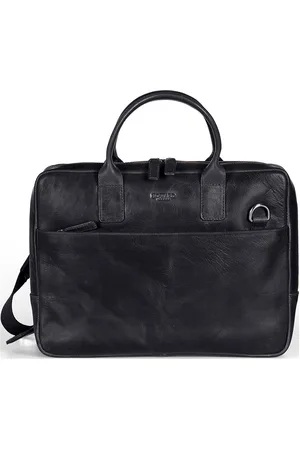 Howard London Laptop Bag Stanley Tietok Laukku Läppärilaukku Laukku Black