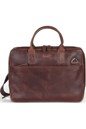 Howard London Laptop Bag Stanley Tietok Laukku Läppärilaukku Laukku Brown