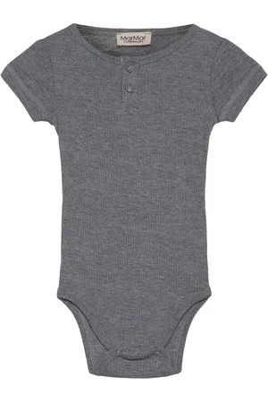 Marmar Copenhagen Body Ss Bodies Short-sleeved Grey