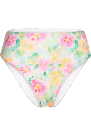 Gina Tricot Highwaist Bikini Brief Swimwear Bikinis Bikini Bottoms High Waist Bikinis Pink