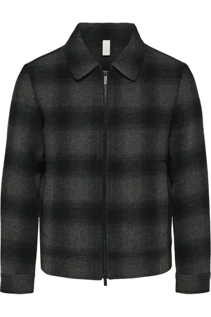 SELECTED Slhfilip Wool Jkt Noos Villakangastakki Grey