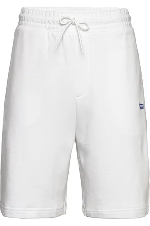 Hugo Blue Nasensio Bottoms Shorts Sweat Shorts White