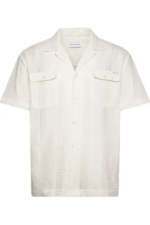 Maison Labiche Laurens Label Tops Shirts Short-sleeved White