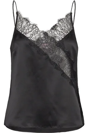 Custommade Yazmira Tops T-shirts & Tops Sleeveless Black