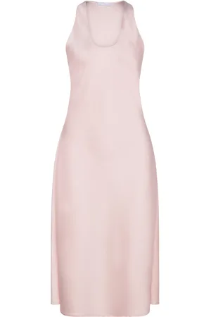 2nd Day 2Nd Amalian - Heavy Satin Polvipituinen Mekko Pink