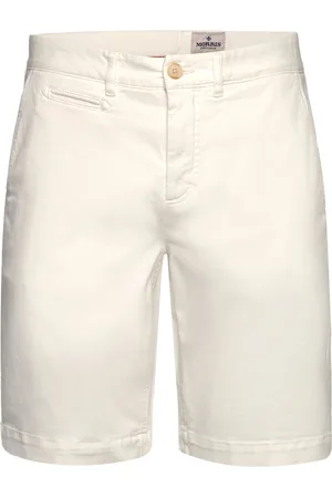 Morris Jeffrey Chino Shorts Designers Shorts Chinos Shorts Cream