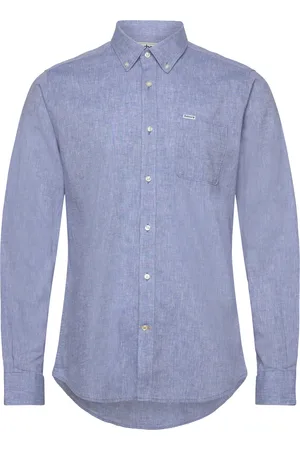Barbour Nelson Tailored Shirt Designers Shirts Casual Blue