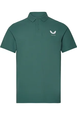 CASTORE Essential Ss Polo Tops Polos Short-sleeved Green
