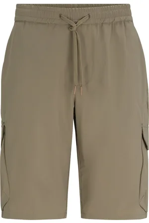 HUGO BOSS S_Urbanex-Cargo1 Sport Shorts Cargo Shorts Green