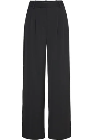 French Connection Harrie Suiting Trouser Bottoms Trousers Suitpants Black