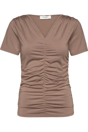 Rosemunde T-Shirt Tops T-shirts & Tops Short-sleeved Brown