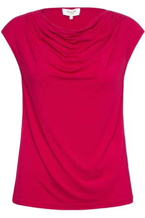 Rosemunde Rwbiarritz Ss Waterfall T-Shirt Tops T-shirts & Tops Sleeveless Pink