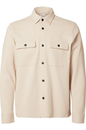 SELECTED Slhjackie Sweat Jacket Noos Tops Overshirts Beige