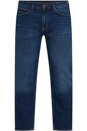 Tommy Hilfiger Straight Denton Str Baker Indigo Bottoms Jeans Regular Blue