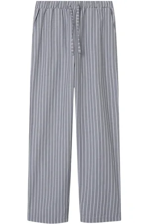LMTD Nlfrilucca Poplin Pant Bottoms Trousers Blue