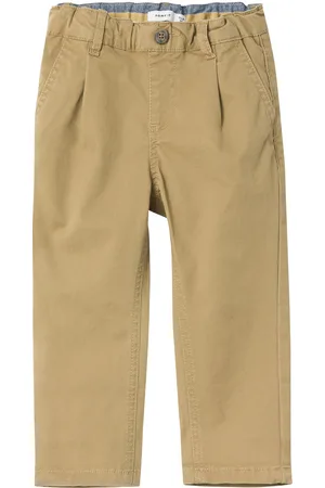 NAME IT Nmmryan Jog Twi Chino 2500-Hi Noos Bottoms Chinos Beige