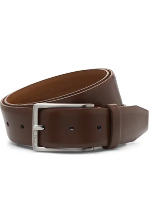 HUGO BOSS Erman-L_Sz35 Accessories Belts Classic Belts Brown