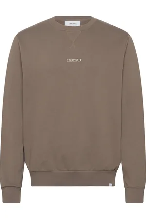 Les Deux Dexter Sweatshirt Tops Sweat-shirts & Hoodies Sweat-shirts Brown