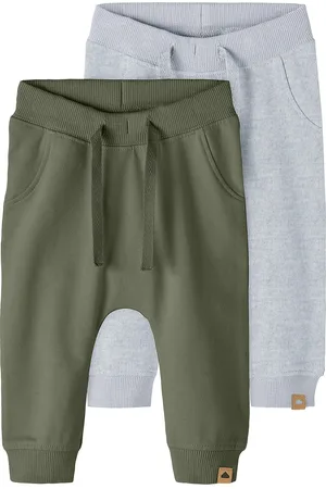 NAME IT Nbntakki 2P Sweat Pant Noos Bottoms Sweatpants Multi/patterned