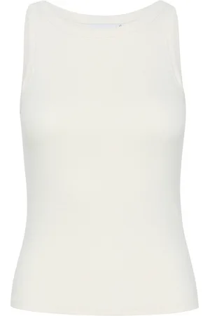 Gestuz Drewgz Sl Top Tops T-shirts & Tops Sleeveless White