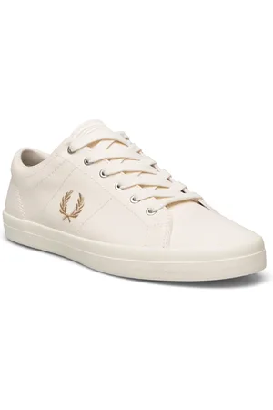Fred Perry Baseline Twill Matalavartiset Sneakerit Tennarit Cream