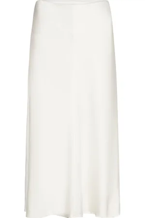 Custommade Paja Skirts Knee-length & Midi Skirts White