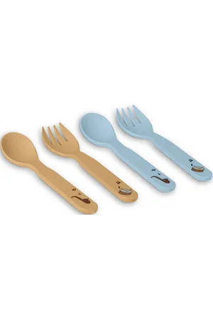 Nuuroo Carl Pla Cutlery Set 4-Pack Home Meal Time Cutlery Multi/patterned