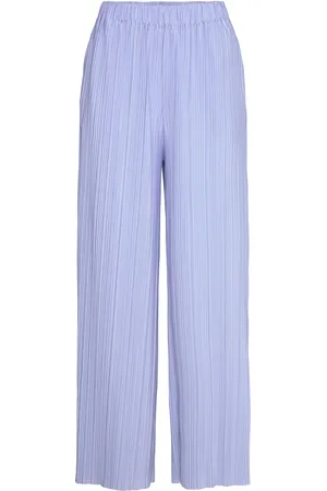 Samsøe Samsøe Uma Trousers 10167 Bottoms Trousers Wide Leg Blue