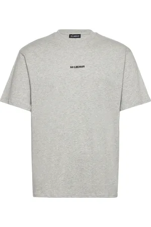 HAN Kjøbenhavn Daily Over D Tee Designers T-shirts Short-sleeved Grey
