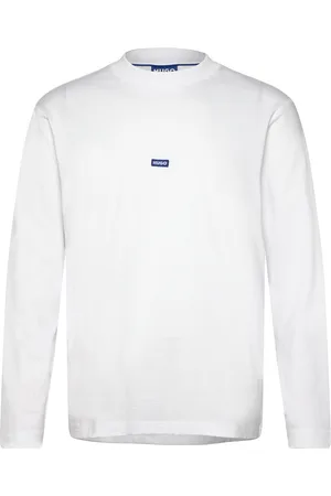 Hugo Blue Nilongti Tops Sweat-shirts & Hoodies Sweat-shirts White