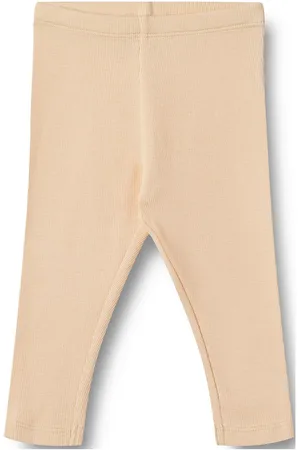 WHEAT Rib Leggings Maddy Bottoms Leggings Coral