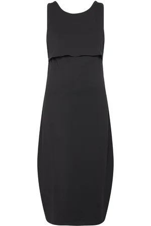 Lindex Dress Mom J S Polvipituinen Mekko Black