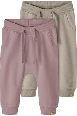 NAME IT Nbntakki 2P Sweat Pant Noos Bottoms Sweatpants Multi/patterned