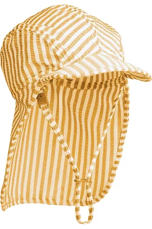 Liewood Lusio Seersucker Sun Hat Aurinkohattu Yellow