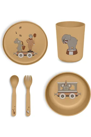 Nuuroo Marius Pla Dinner Set 5-Pack Home Meal Time Dinner Sets Yellow