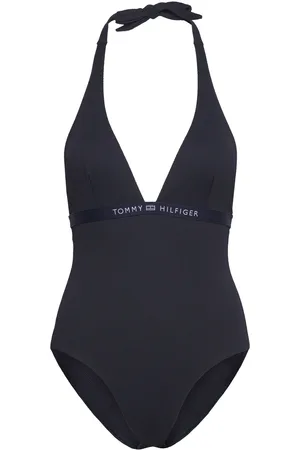 Tommy Hilfiger Halter Piece Rp Uimapuku Uima-asut Navy