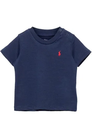 Ralph Lauren 26/1 Jersey-Ss Cn-Tp-Tsh Tops T-shirts Short-sleeved Blue