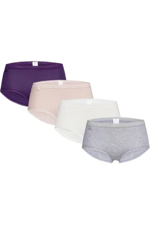 Sloggi Basic+ Midi C4P Hipsterit Alushousut Alusvaatteet Multi/patterned