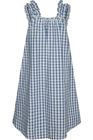 VERO MODA Vmchelly Sl Abk Dress Wvn Girl Dresses & Skirts Dresses Casual Dresses Sleeveless Casual Dresses Blue