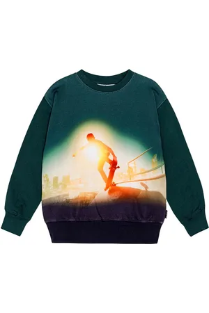 Molo Mattis Tops Sweat-shirts & Hoodies Sweat-shirts Green