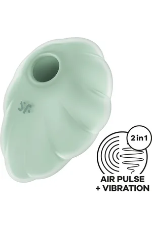 Satisfyer Cloud Dancer Mint Beauty Women Sex And Intimacy Vibrators Green