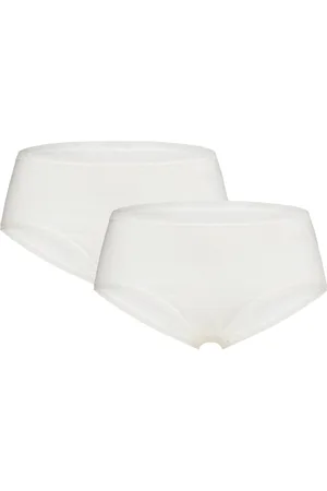 Sloggi Go Midi C2P Alushousut Brief Tangat White