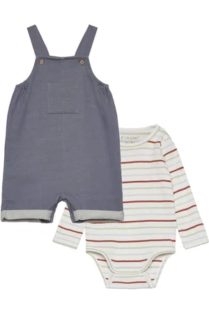 FIXONI Set W. Body & Overall Sweat Sets Sets With Body Multi/patterned