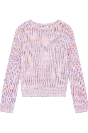 Molo Gaylen Tops Knitwear Pullovers Purple