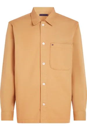 Tommy Hilfiger Twill Shirt Jacket Ohut Takki Orange